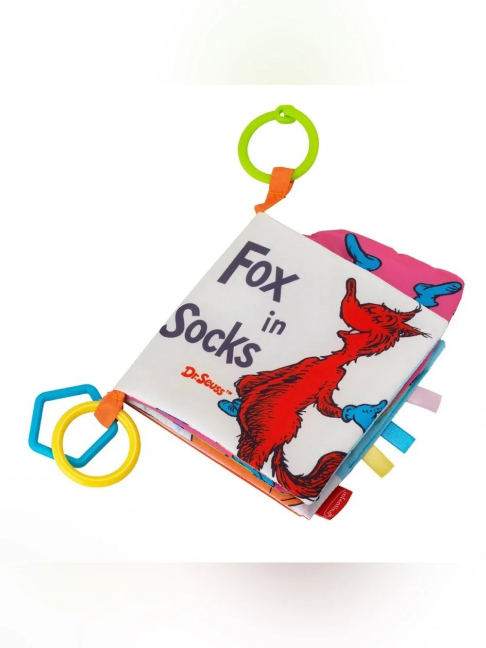 Dr Seuss Fox in Sox Baby Activity Book NWT